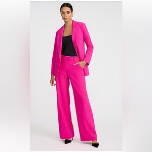 Express Fuchsia Blazer and pants set